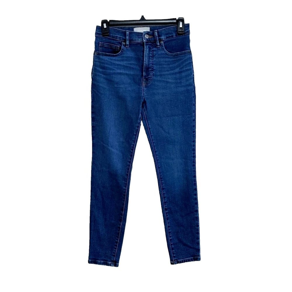 Everlane Skinny Jeans Women's High Rise Ankle Size 27 Stretch Denim
